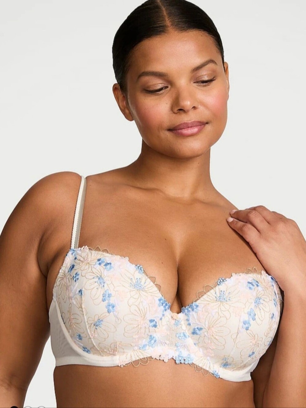 Victoria’s Secret Lace Body By Victoria Bra 38 G Dream Angels Lightly Lined Demi